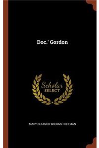 Doc.' Gordon