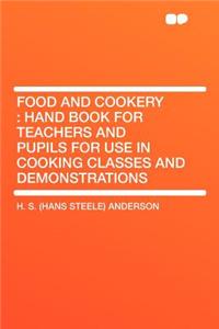 Food and Cookery