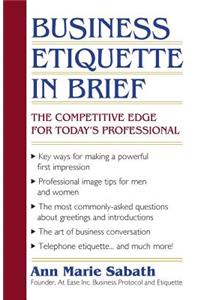 Business Etiquette in Brief