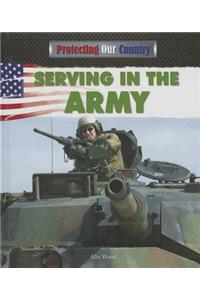 Serving in the Army