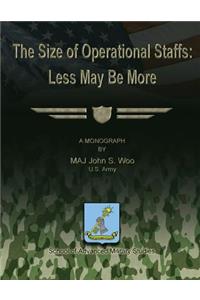 Size of Operational Staffs