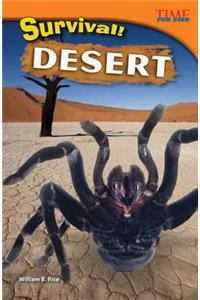 Survival! Desert (Library Bound)