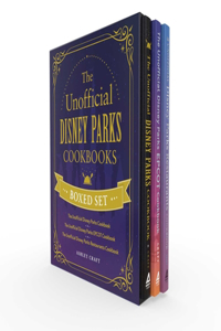 Unofficial Disney Parks Cookbooks Boxed Set