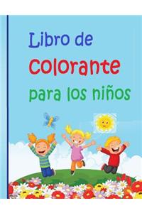 Libro de colorante para los ninos
