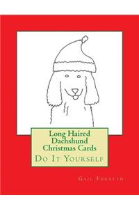 Long Haired Dachshund Christmas Cards
