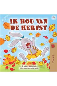 I Love Autumn (Dutch Book for Kids)