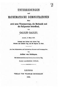 Unterredungen und mathematische Demonstrationen, Über zwei neue Wissenszweige