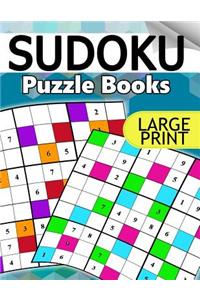 Sudoku Puzzle Books LARGE Print
