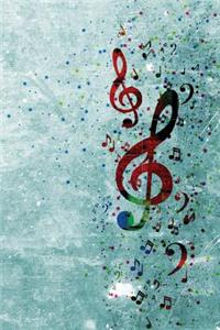 A Splash of Music Notebook