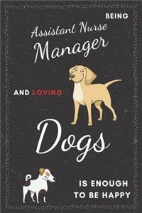 Assistant Nurse Manager & Dogs Notebook