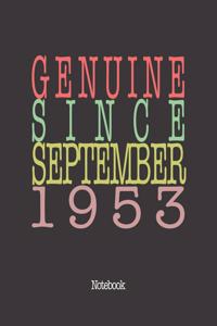 Genuine Since September 1953