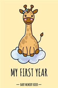 My First Year Baby Memory Book