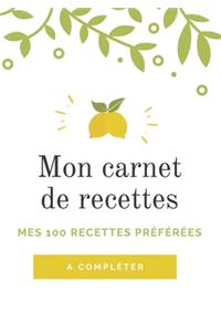 Mon carnet de recette