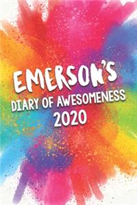 Emerson's Diary of Awesomeness 2020