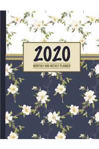 2020 Monthly and Weekly Planner
