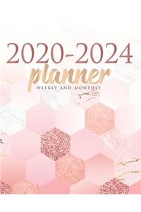 2020-2024 Planner Weekly and Monthly