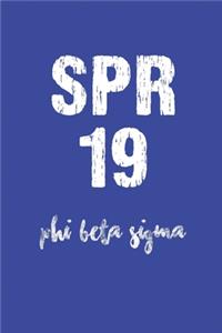 SPR 19 Phi Beta Sigma