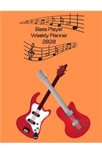 Bass Player Weekly Planner 2020