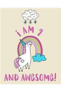 I Am 9 And Awesome