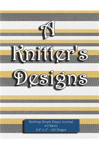 Knitting Graph Paper Journal. 4