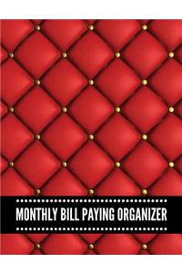 Monthly Bill Paying Organizer