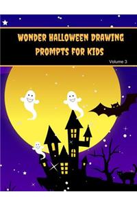 Wonder Halloween Drawing Prompts for Kids