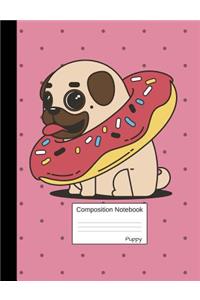 Puppy Composition Notebook