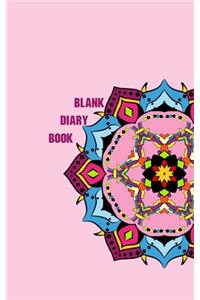 Blank Diary book