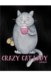 Crazy Cat Lady Notebook