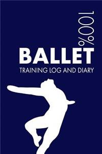 Male Ballet Dancer Training Log and Diary