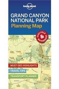 Lonely Planet Grand Canyon National Park Planning Map 1
