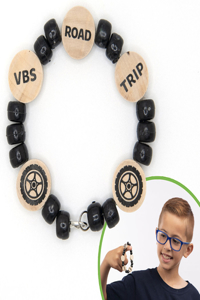 Vacation Bible School (Vbs) 2025 Road Trip Road Trip Bracelet Craft Kit (Pkg of 12)