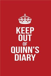 Keep Out of Quinn's Diary