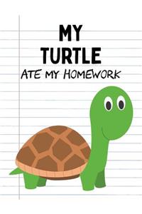 My Turtle Ate My Homework