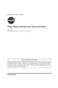 Wing Shape Sensing from Measured Strain