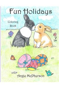 Holiday Fun Coloring Book