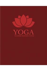 Yoga Teacher Training Composition Notebook/Journal