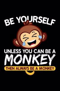 Be Yourself Unless You Can Be a Monkey Then Always Be a Monkey