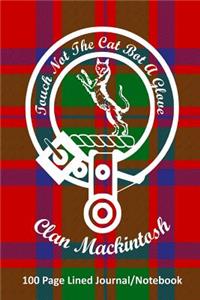 Clan Mackintosh 100 Page Lined Journal/Notebook