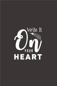 Write It on Your Heart