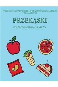 Kolorowanki dla 2-latków (Przekąski)