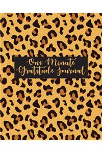 One Minute Gratitude Journal