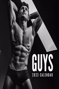 GUYS 2023 SQUARE WALL CALENDAR