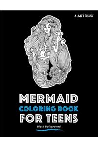 Mermaid Coloring Book For Teens