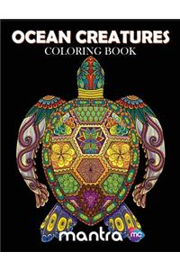 Ocean Creatures Coloring Book