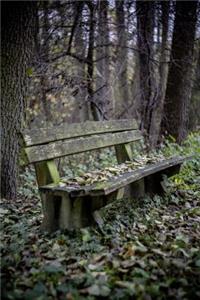 Bench and the Leaves of Autumn Journal: Take Notes, Write Down Memories in this 150 Page Lined Journal