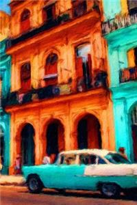 Street in Havana - Blank Notebook