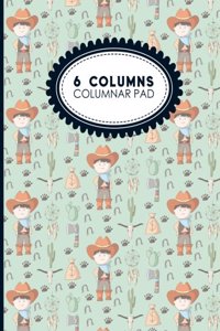6 Columns Columnar Pad