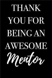 Thank You for Being an Awesome Mentor