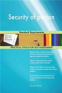 Security of person